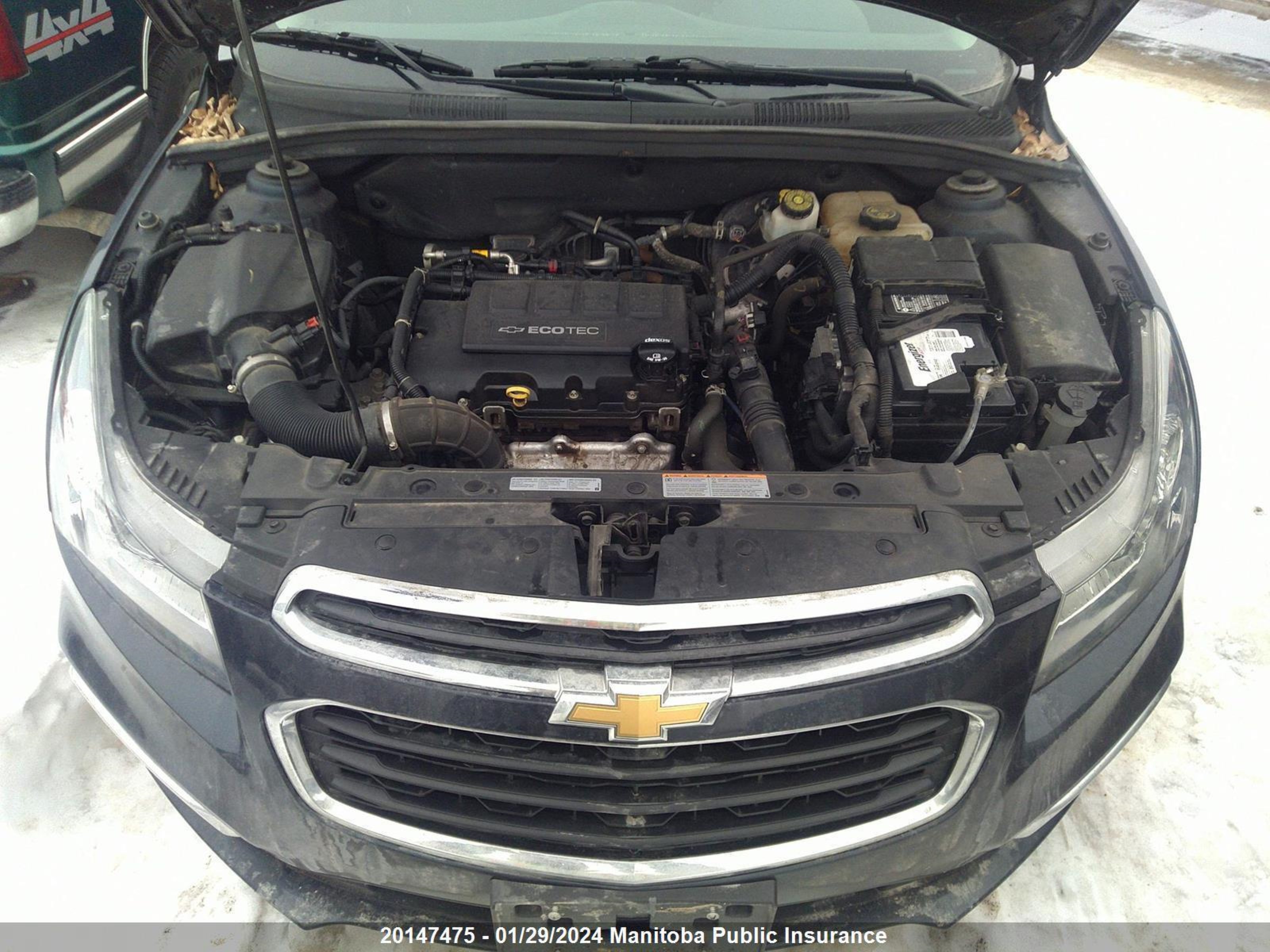 Photo 9 VIN: 1G1PE5SB7G7186593 - CHEVROLET CRUZE 