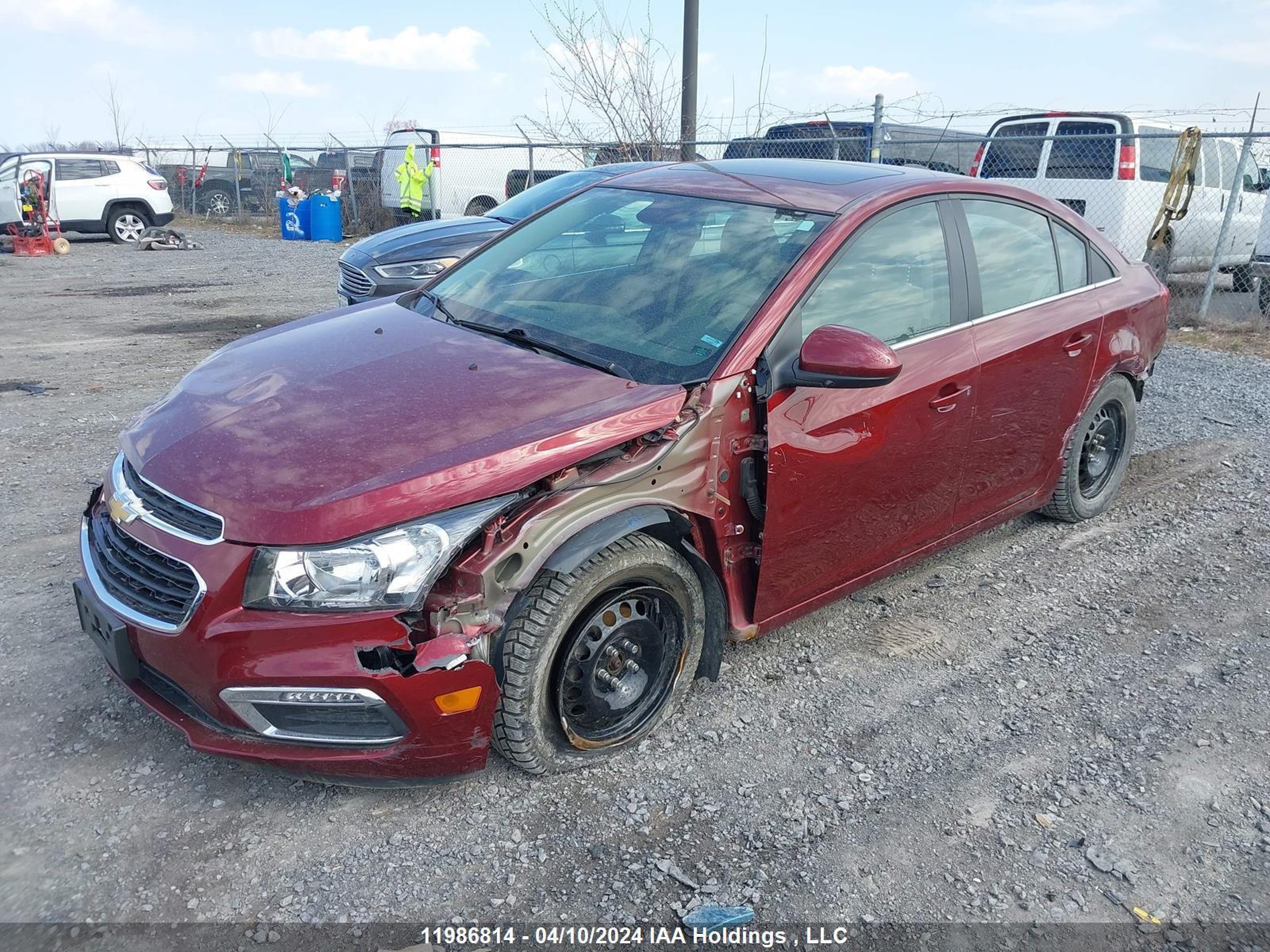 Photo 1 VIN: 1G1PE5SB9F7242337 - CHEVROLET CRUZE 