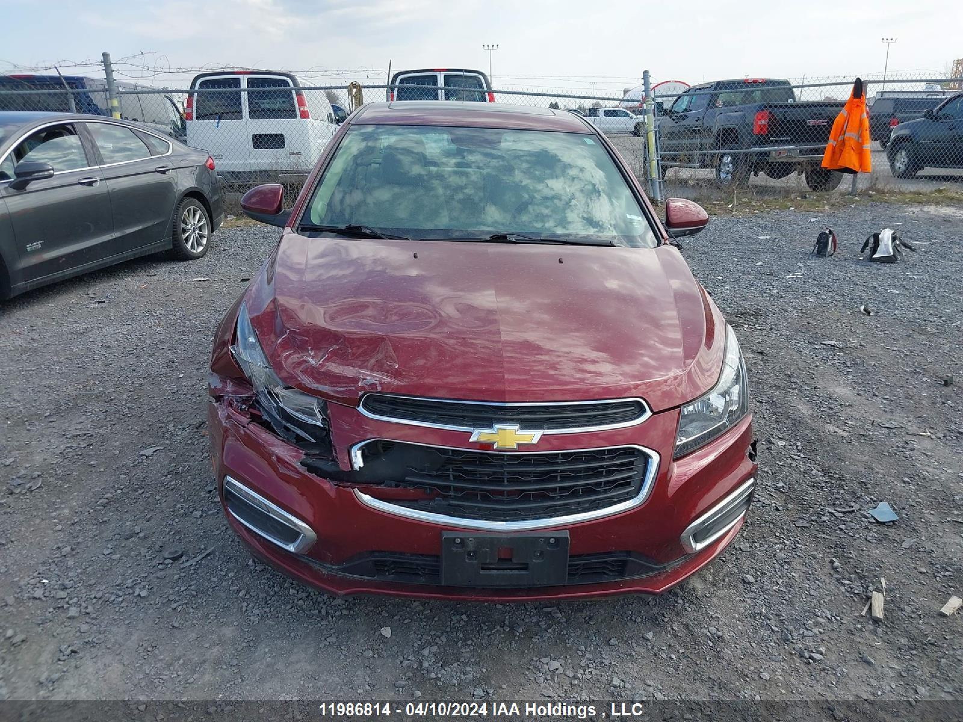 Photo 11 VIN: 1G1PE5SB9F7242337 - CHEVROLET CRUZE 