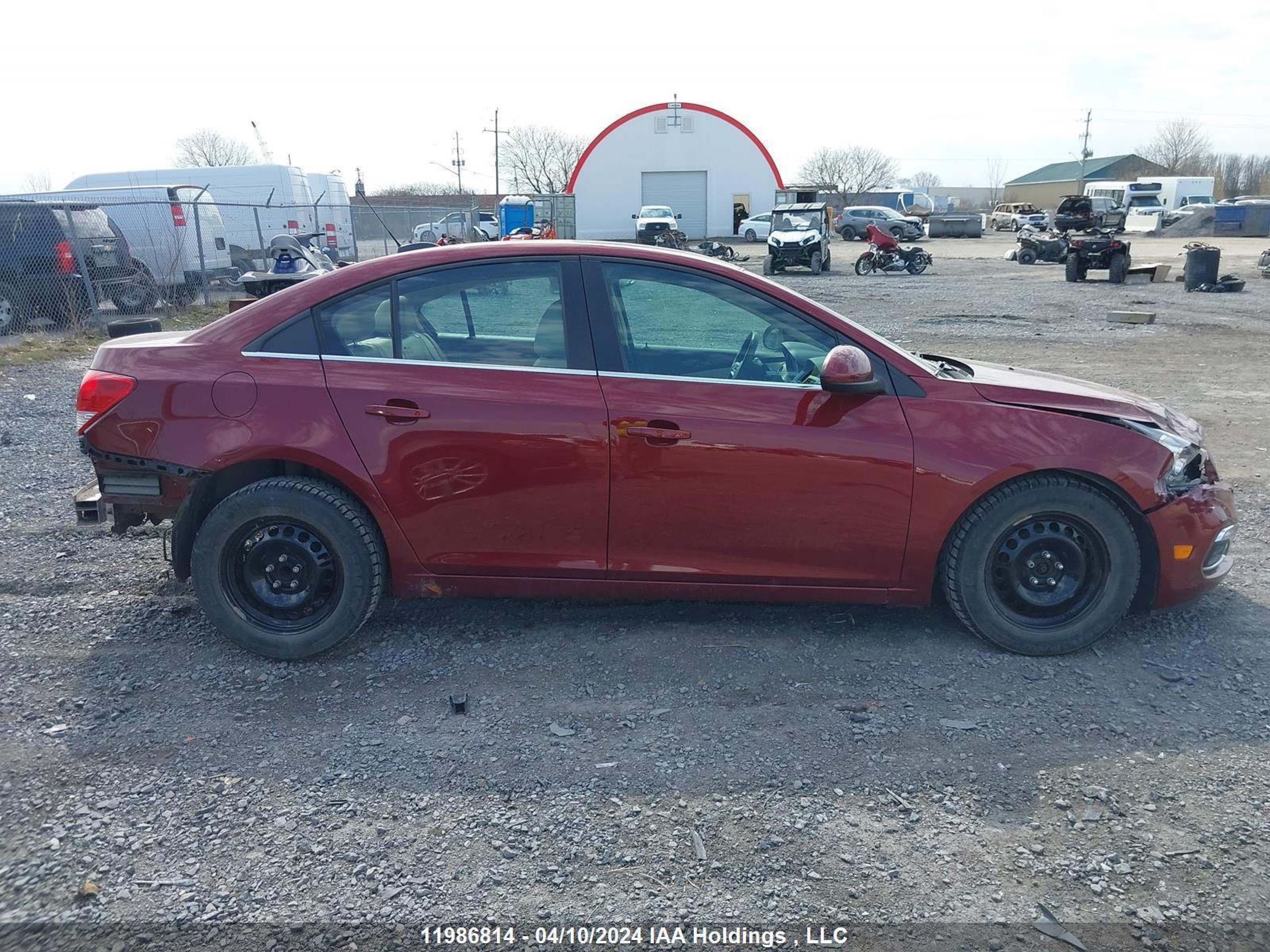 Photo 12 VIN: 1G1PE5SB9F7242337 - CHEVROLET CRUZE 