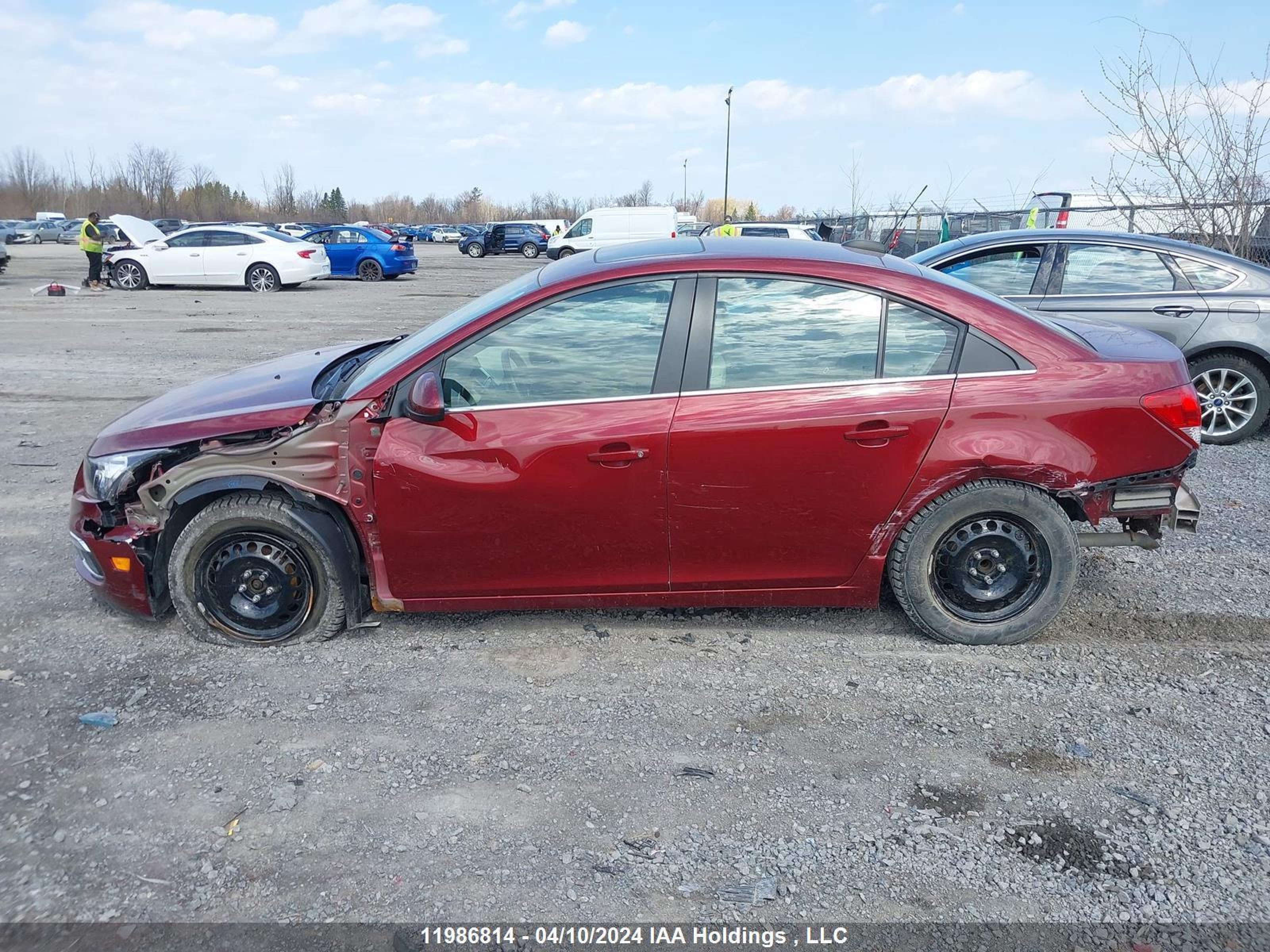 Photo 13 VIN: 1G1PE5SB9F7242337 - CHEVROLET CRUZE 