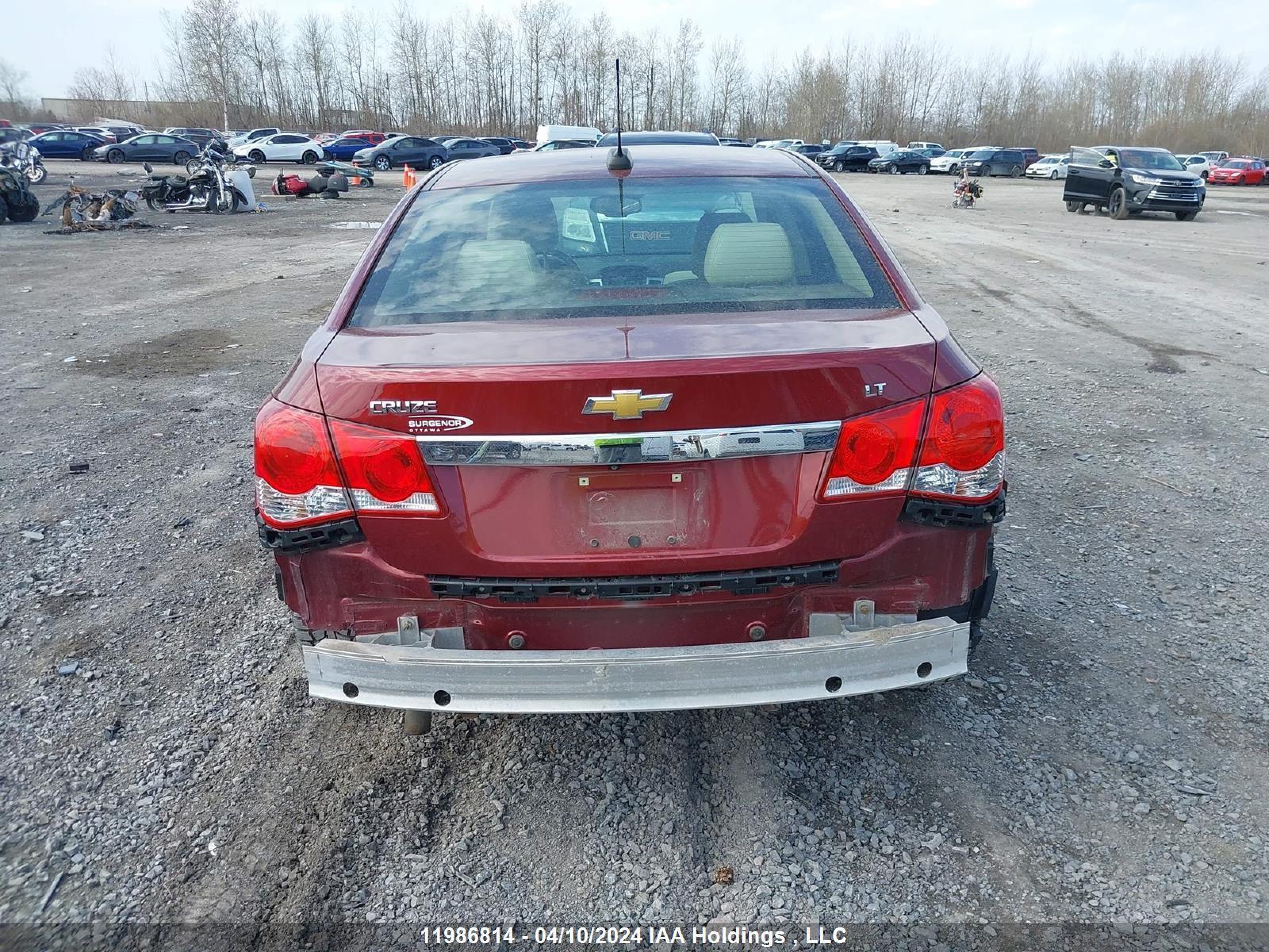 Photo 15 VIN: 1G1PE5SB9F7242337 - CHEVROLET CRUZE 