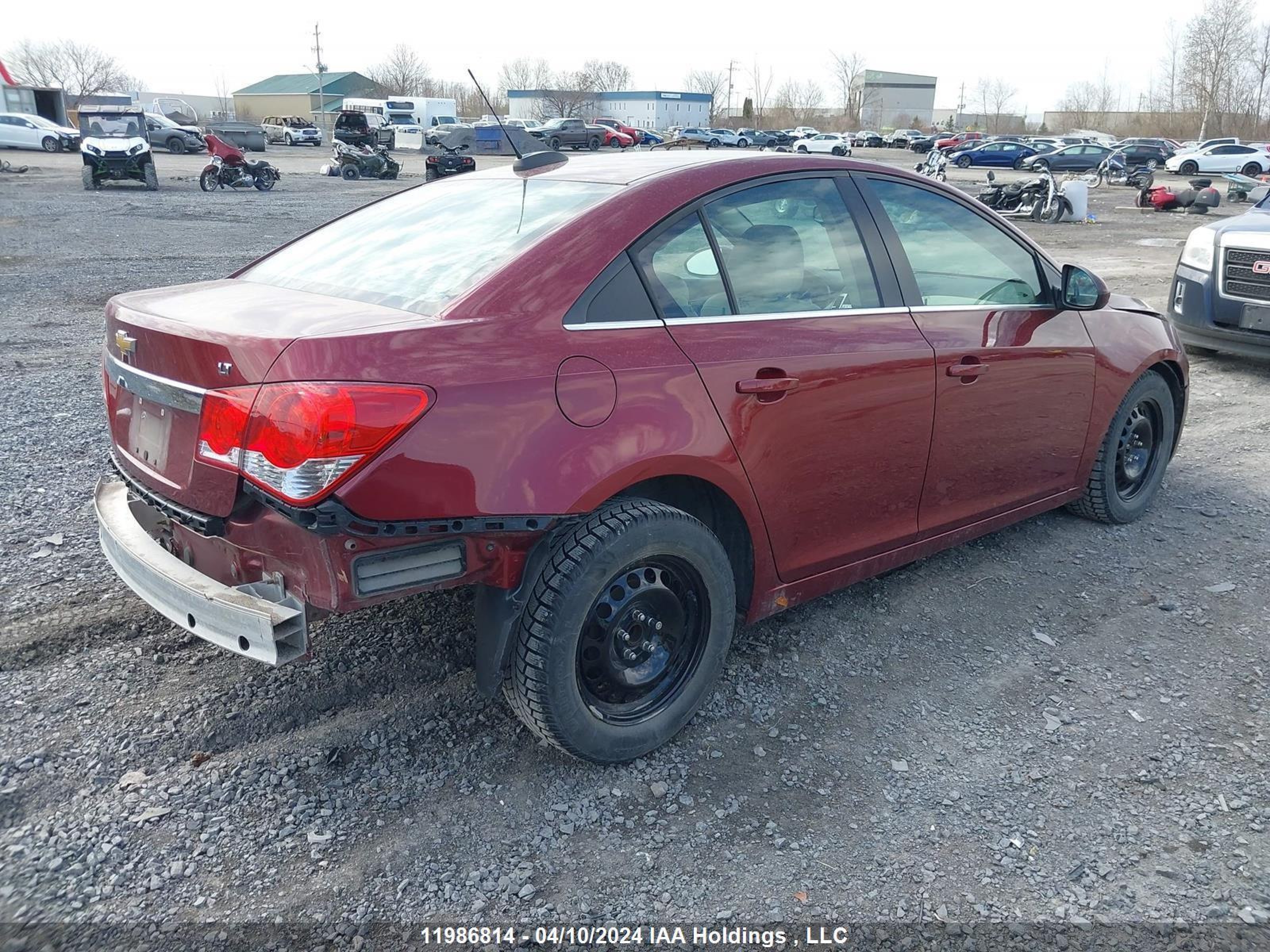 Photo 3 VIN: 1G1PE5SB9F7242337 - CHEVROLET CRUZE 