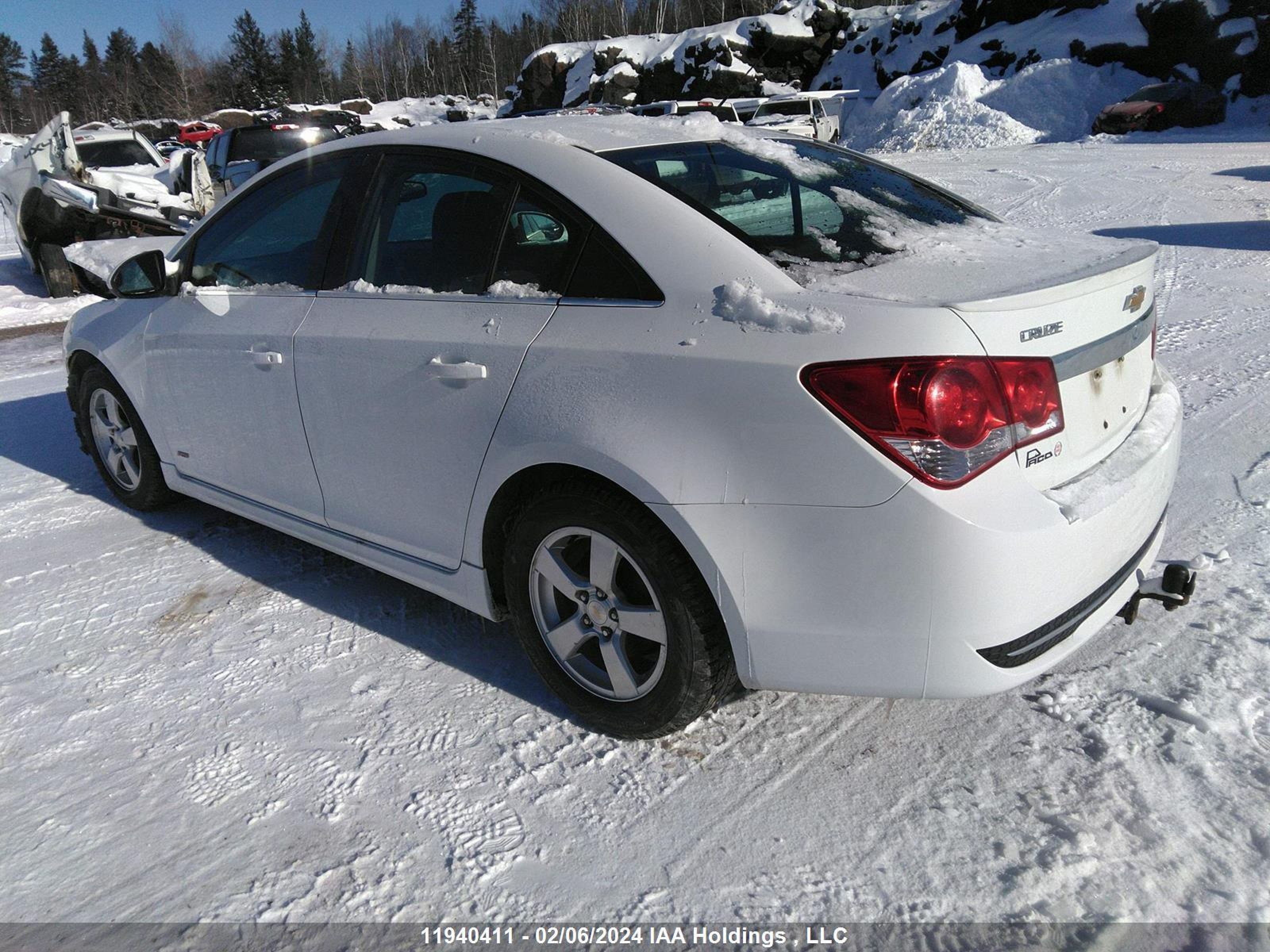 Photo 2 VIN: 1G1PE5SB9G7152882 - CHEVROLET CRUZE 