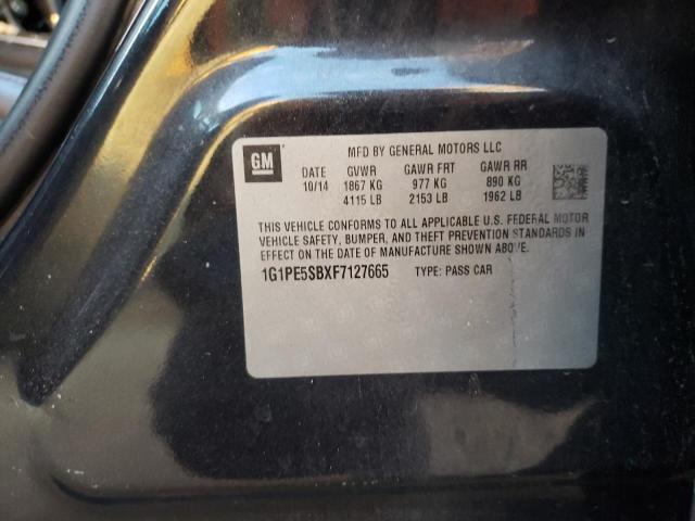 Photo 11 VIN: 1G1PE5SBXF7127665 - CHEVROLET CRUZE LT 