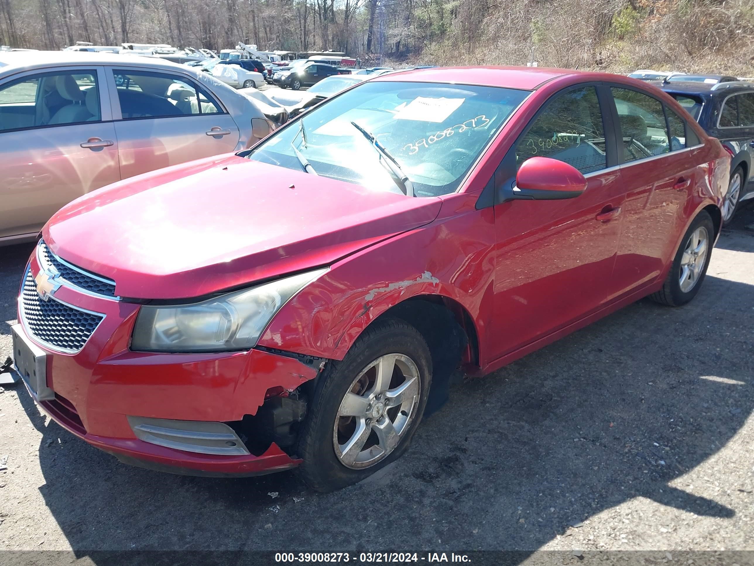 Photo 1 VIN: 1G1PE5SC1C7103906 - CHEVROLET CRUZE 