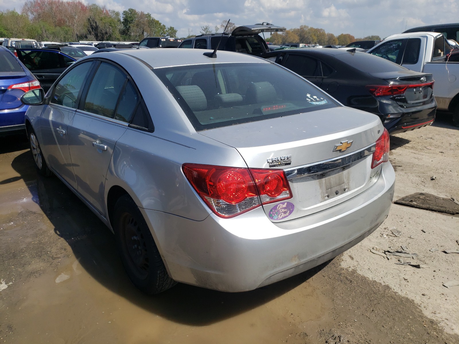 Photo 2 VIN: 1G1PF5S91B7108071 - CHEVROLET CRUZE LT 