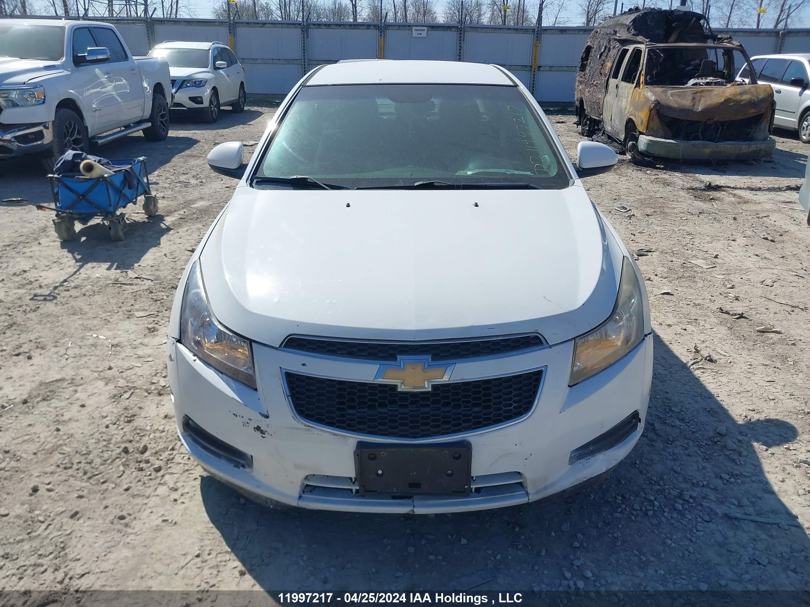 Photo 11 VIN: 1G1PF5S93B7216837 - CHEVROLET CRUZE 