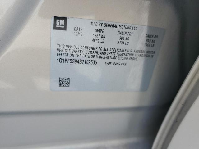 Photo 11 VIN: 1G1PF5S94B7109635 - CHEVROLET CRUZE LT 