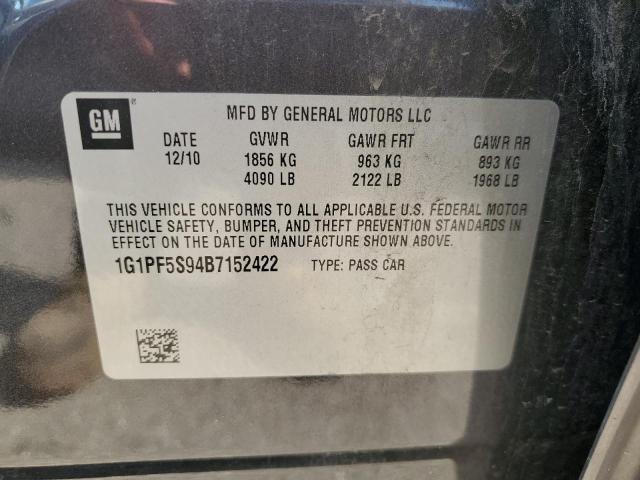 Photo 11 VIN: 1G1PF5S94B7152422 - CHEVROLET CRUZE 