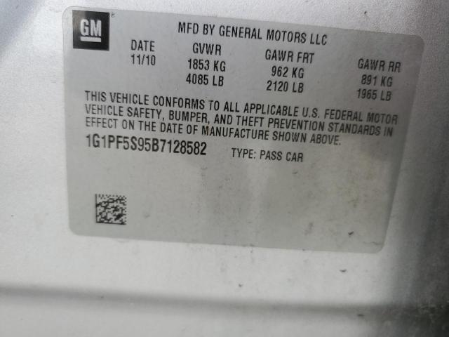 Photo 11 VIN: 1G1PF5S95B7128582 - CHEVROLET CRUZE 