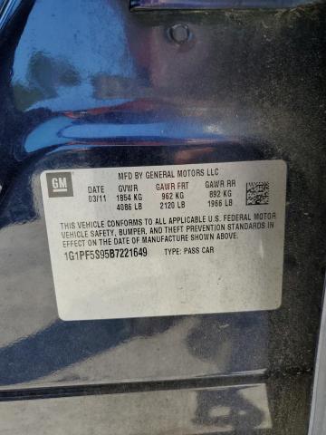 Photo 11 VIN: 1G1PF5S95B7221649 - CHEVROLET CRUZE 