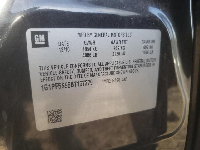 Photo 9 VIN: 1G1PF5S96B7157279 - CHEVROLET CRUZE LT 