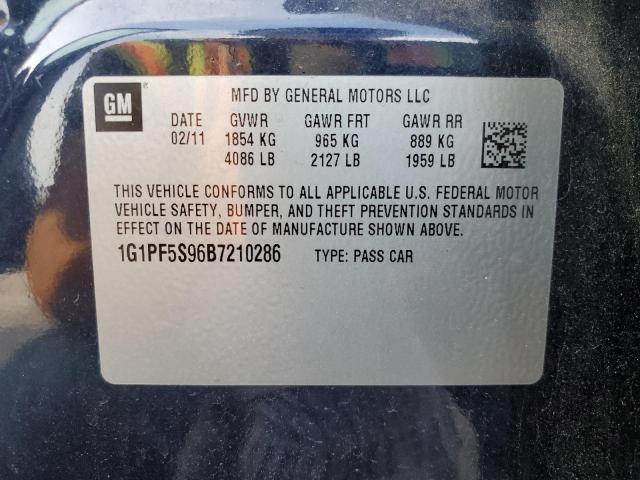 Photo 11 VIN: 1G1PF5S96B7210286 - CHEVROLET CRUZE LTZ 