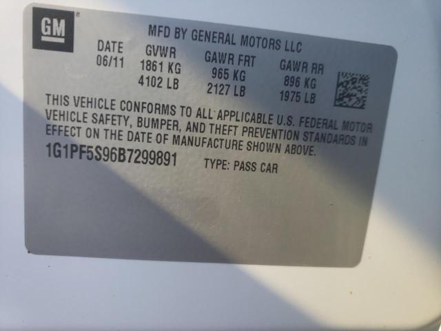 Photo 12 VIN: 1G1PF5S96B7299891 - CHEVROLET CRUZE LT 