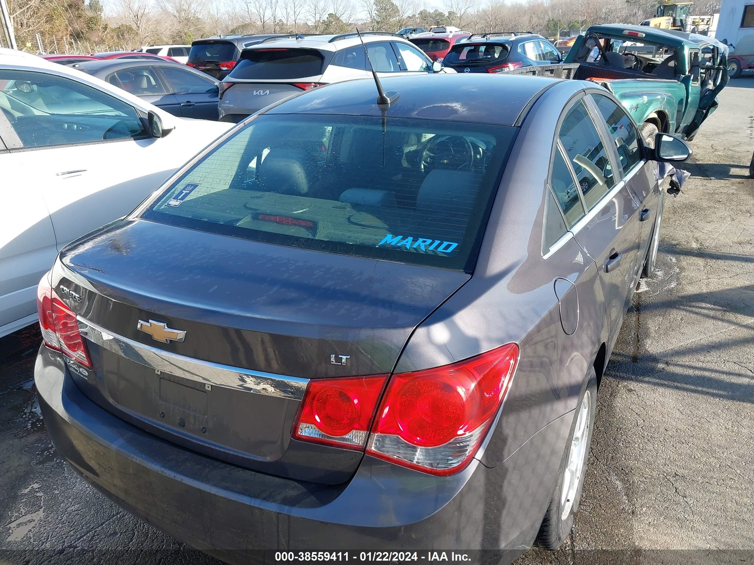 Photo 3 VIN: 1G1PF5S97B7129135 - CHEVROLET CRUZE 