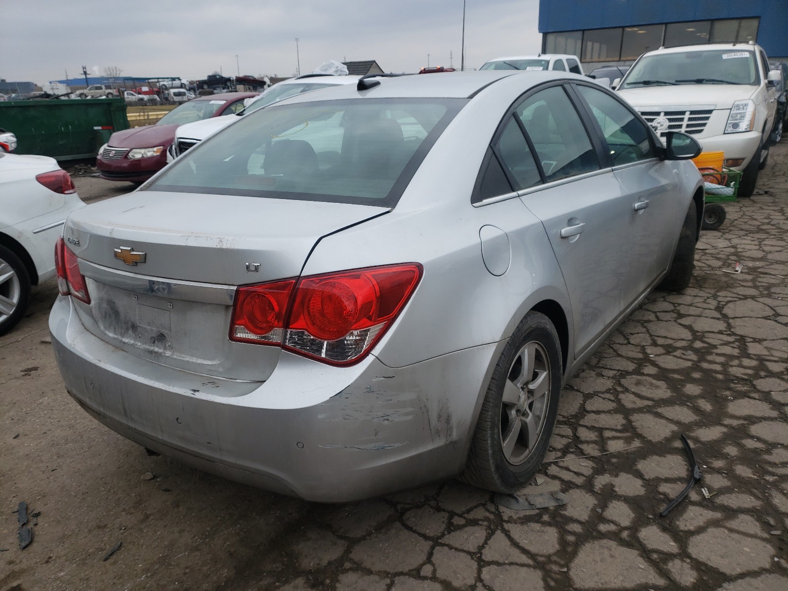 Photo 3 VIN: 1G1PF5S98B7154075 - CHEVROLET CRUZE LT 