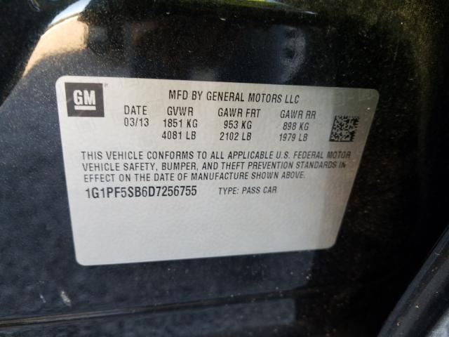 Photo 9 VIN: 1G1PF5SB6D7256755 - CHEVROLET CRUZE LT 