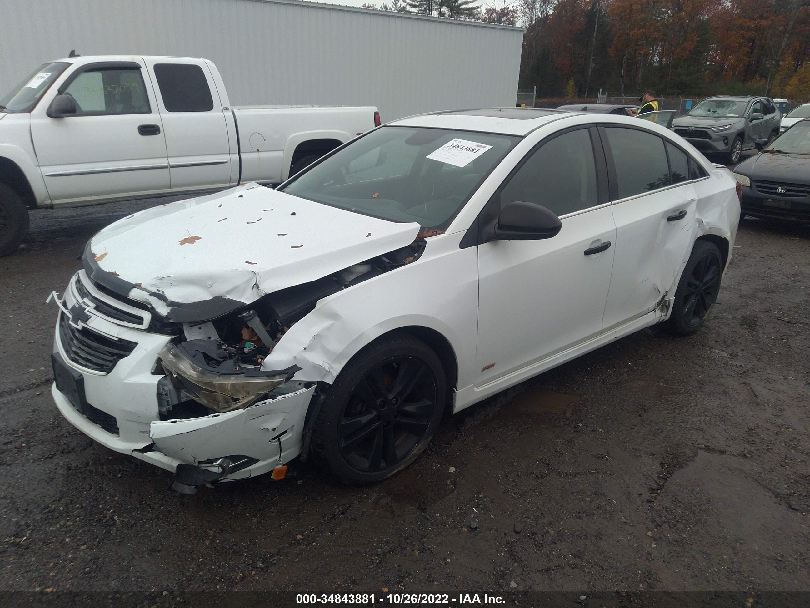 Photo 2 VIN: 1G1PF5SB7D7200159 - CHEVROLET CRUZE 