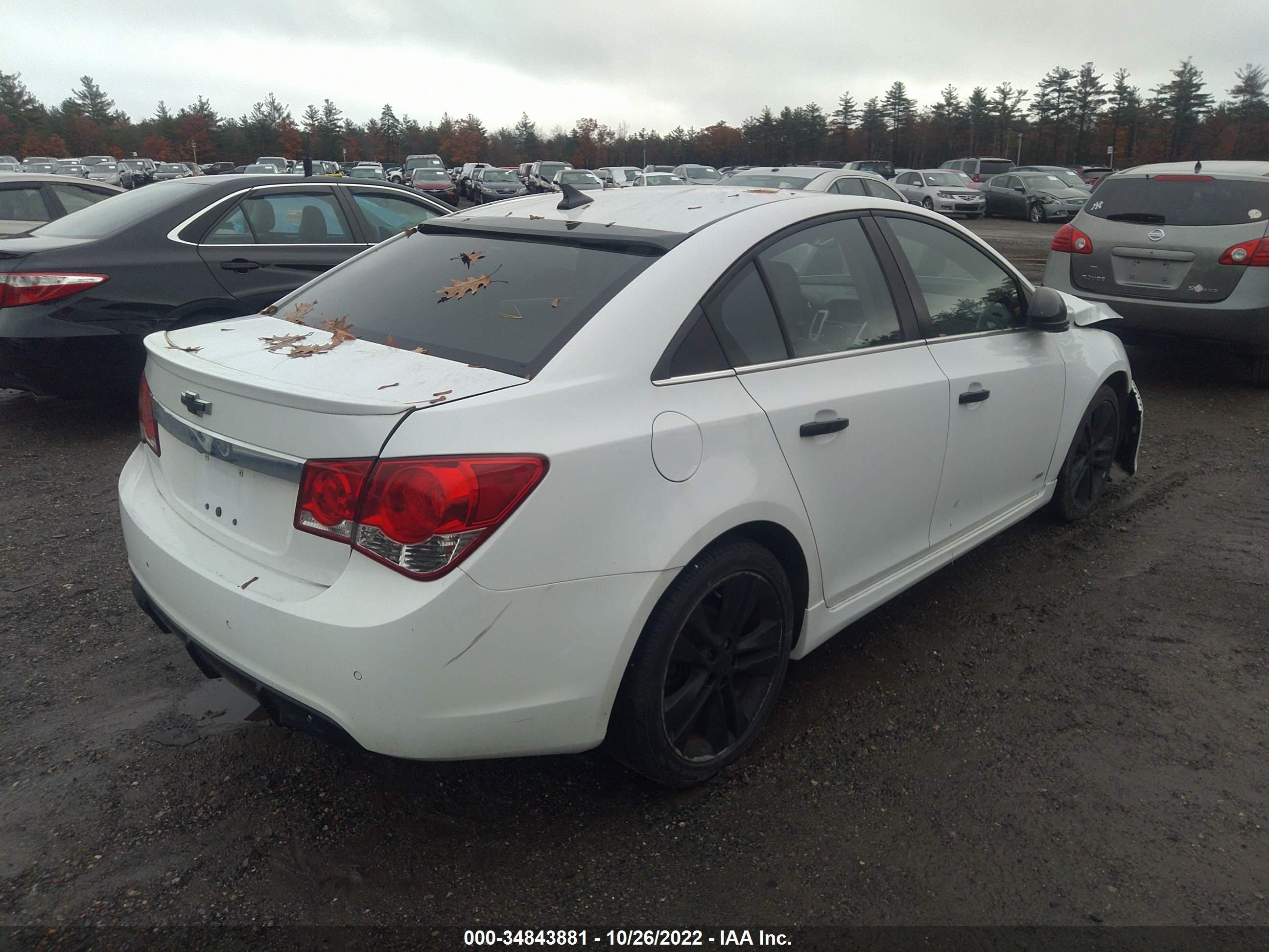 Photo 4 VIN: 1G1PF5SB7D7200159 - CHEVROLET CRUZE 