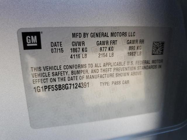 Photo 11 VIN: 1G1PF5SB8G7124391 - CHEVROLET CRUZE LIMI 