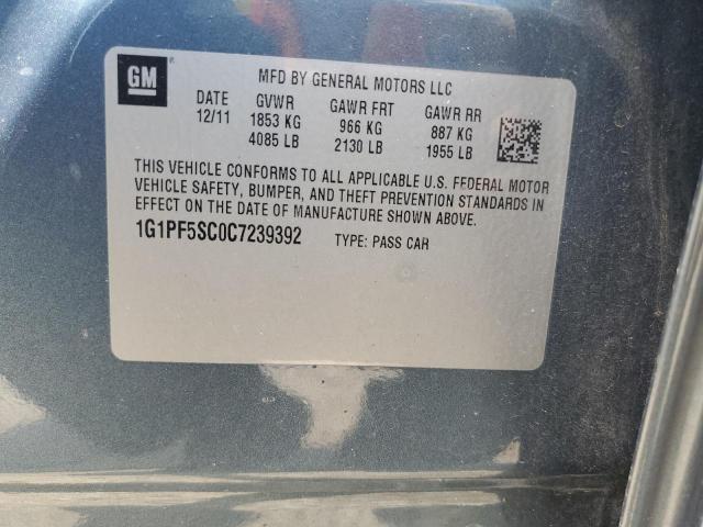 Photo 11 VIN: 1G1PF5SC0C7239392 - CHEVROLET CRUZE LT 