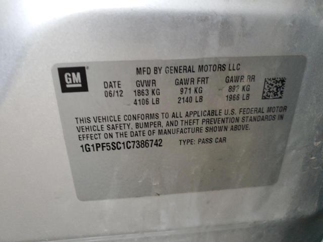 Photo 11 VIN: 1G1PF5SC1C7386742 - CHEVROLET CRUZE 