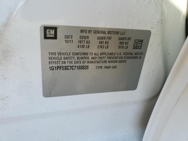 Photo 11 VIN: 1G1PF5SC7C7180826 - CHEVROLET CRUZE 