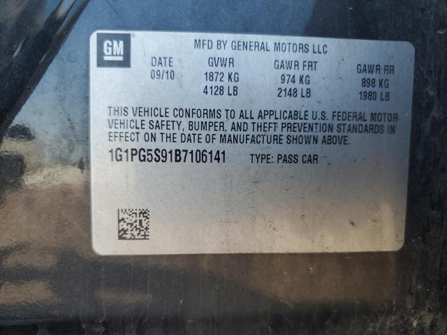 Photo 11 VIN: 1G1PG5S91B7106141 - CHEVROLET CRUZE LT 