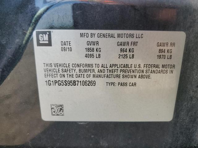 Photo 11 VIN: 1G1PG5S95B7106269 - CHEVROLET CRUZE LT 