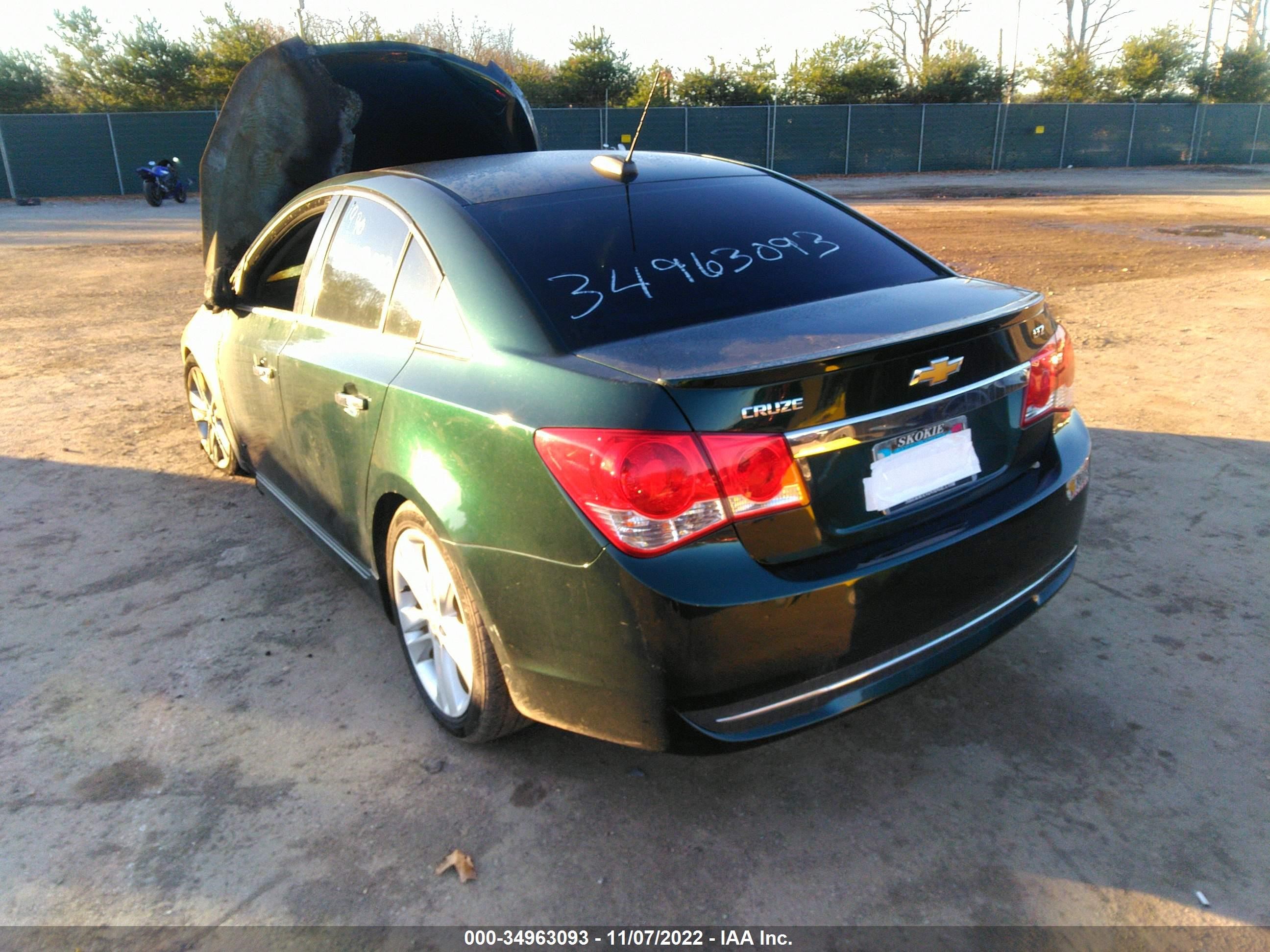 Photo 2 VIN: 1G1PG5SB0F7204960 - CHEVROLET CRUZE 