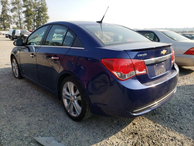 Photo 2 VIN: 1G1PG5SB1D7302344 - CHEVROLET CRUZE LTZ 