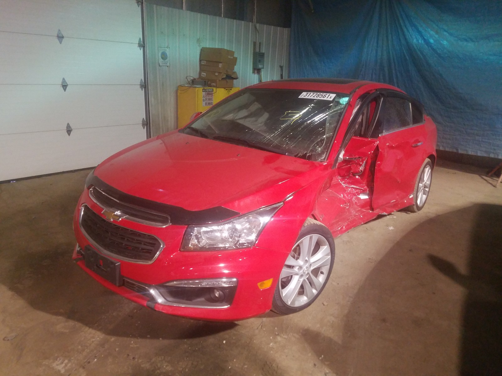 Photo 1 VIN: 1G1PG5SB1F7136944 - CHEVROLET CRUZE LTZ 