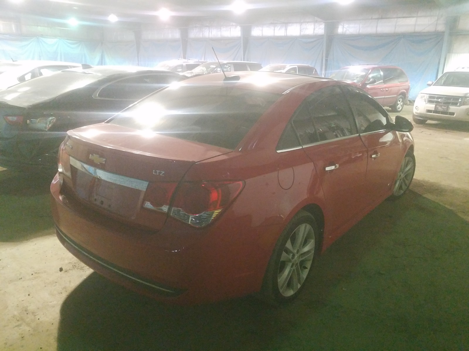 Photo 3 VIN: 1G1PG5SB1F7136944 - CHEVROLET CRUZE LTZ 