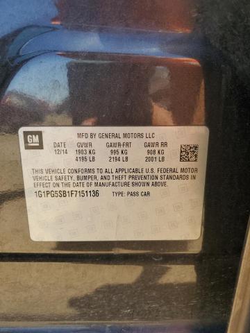 Photo 11 VIN: 1G1PG5SB1F7151136 - CHEVROLET CRUZE 