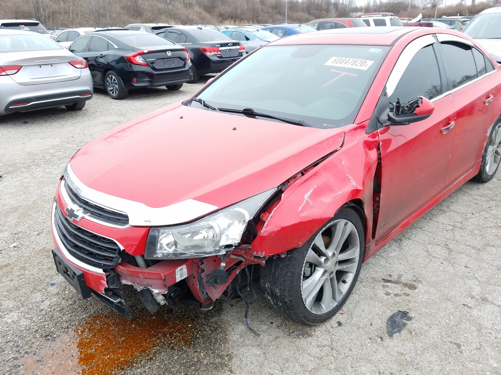 Photo 8 VIN: 1G1PG5SB2F7149380 - CHEVROLET CRUZE LTZ 