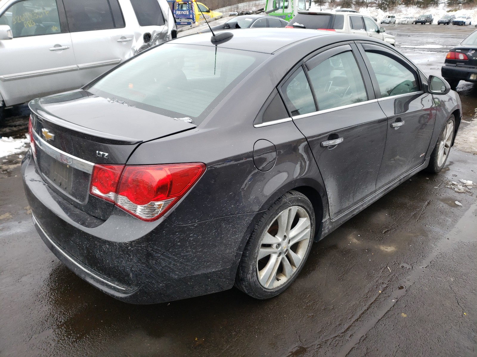 Photo 3 VIN: 1G1PG5SB2F7235997 - CHEVROLET CRUZE LTZ 