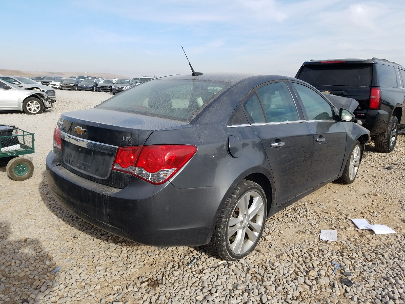 Photo 3 VIN: 1G1PG5SB3D7250893 - CHEVROLET CRUZE LTZ 