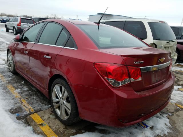 Photo 2 VIN: 1G1PG5SB3E7261166 - CHEVROLET CRUZE LTZ 