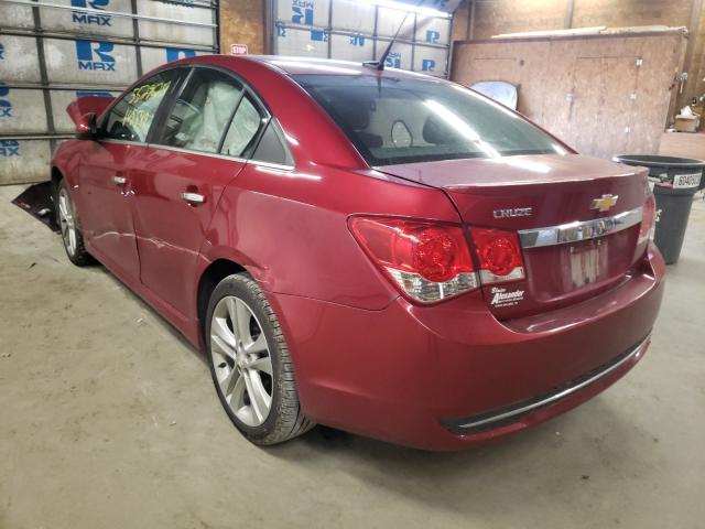 Photo 2 VIN: 1G1PG5SB3E7391903 - CHEVROLET CRUZE LTZ 