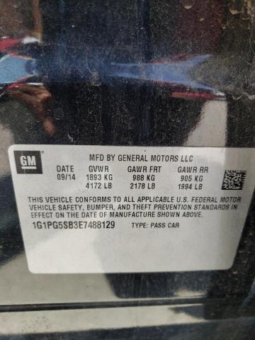 Photo 11 VIN: 1G1PG5SB3E7488129 - CHEVROLET CRUZE LTZ 