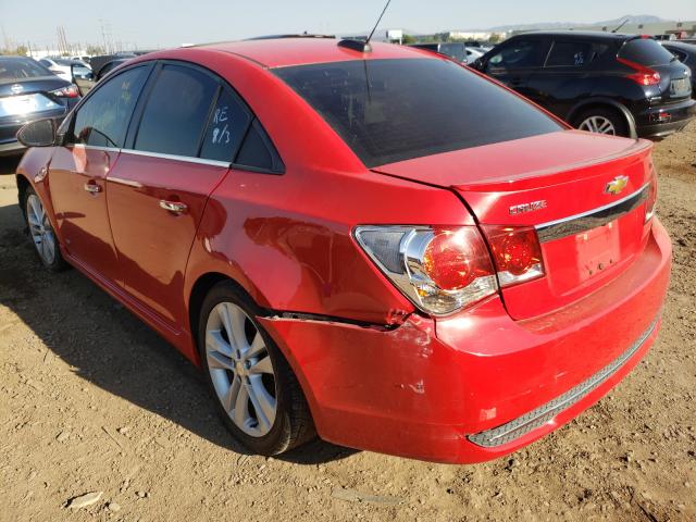 Photo 2 VIN: 1G1PG5SB3F7226967 - CHEVROLET CRUZE LTZ 