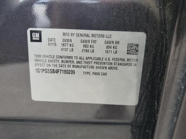 Photo 11 VIN: 1G1PG5SB4F7180209 - CHEVROLET CRUZE LTZ 