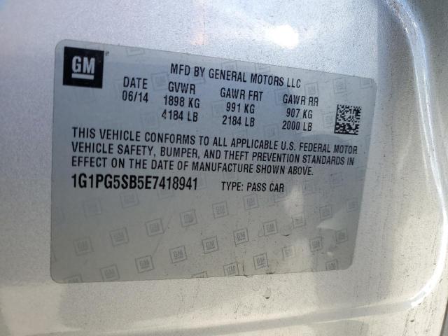 Photo 11 VIN: 1G1PG5SB5E7418941 - CHEVROLET CRUZE 