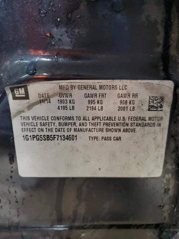 Photo 11 VIN: 1G1PG5SB5F7134601 - CHEVROLET CRUZE 