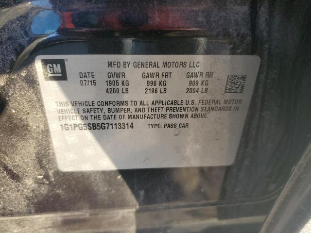 Photo 11 VIN: 1G1PG5SB5G7113314 - CHEVROLET CRUZE 