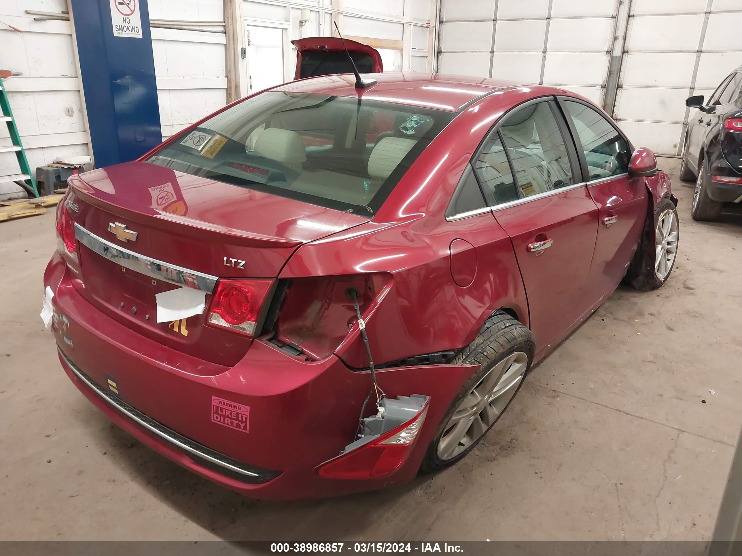 Photo 3 VIN: 1G1PG5SB6E7362573 - CHEVROLET CRUZE 