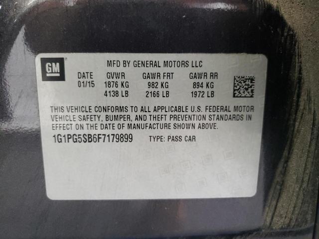 Photo 11 VIN: 1G1PG5SB6F7179899 - CHEVROLET CRUZE 