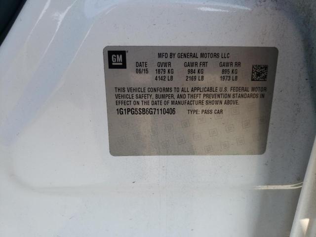 Photo 11 VIN: 1G1PG5SB6G7110406 - CHEVROLET CRUZE LIMI 