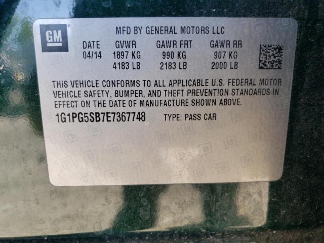 Photo 11 VIN: 1G1PG5SB7E7367748 - CHEVROLET CRUZE 